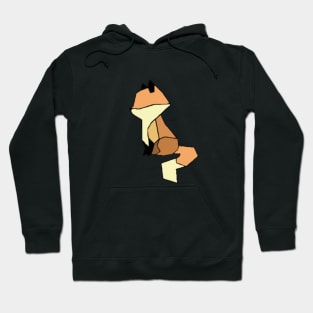 Geometric Fox Hoodie